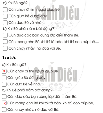 Vở bài tập Tiếng Việt lớp 2 trang 6, 7, 8, 9, 10 Bài 20: Gắn bó với con người – Cánh diều (ảnh 1)