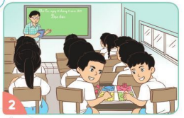 Giải Đạo đức lớp 2 Bài 2: Kính trọng thầy giáo, cô giáo trang 10, 11, 12, 13 – Cánh diều (ảnh 1)