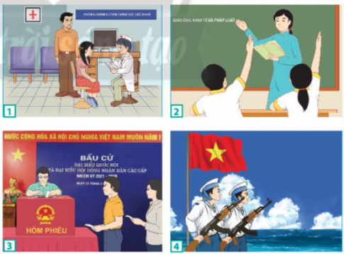 Pháp luật 10 Bài 22: Nội dung cơ bản của Hiến pháp nước cộng hòa xã hội chủ nghĩa Việt Nam năm 2013 về quyền con người, quyền và nghĩa vụ cơ bản của công dân - Chân trời sáng tạo (ảnh 1)