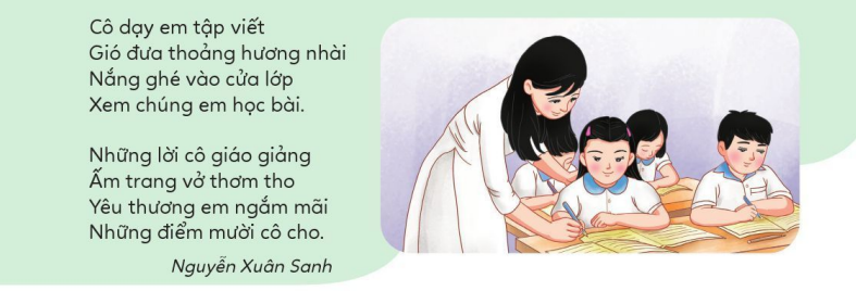 Giải Đạo đức lớp 2 Bài 2: Kính trọng thầy giáo, cô giáo trang 10, 11, 12, 13 – Cánh diều (ảnh 1)