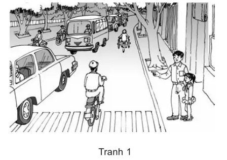 Vở bài tập Đạo đức lớp 4 Bài 13: Tôn trọng luật giao thông (ảnh 1)