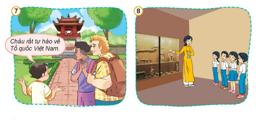 Đạo đức lớp 3 Bài 2: Tự hào Tổ quốc Việt Nam trang 9, 10, 11, 12, 13, 14, 15 – Kết nối tri thức (ảnh 1)