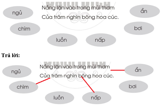 Vở bài tập Tiếng Việt lớp 2 trang 66, 67, 68, 69, 70 Bài 35: Ôn tập cuối năm – Cánh diều (ảnh 1)