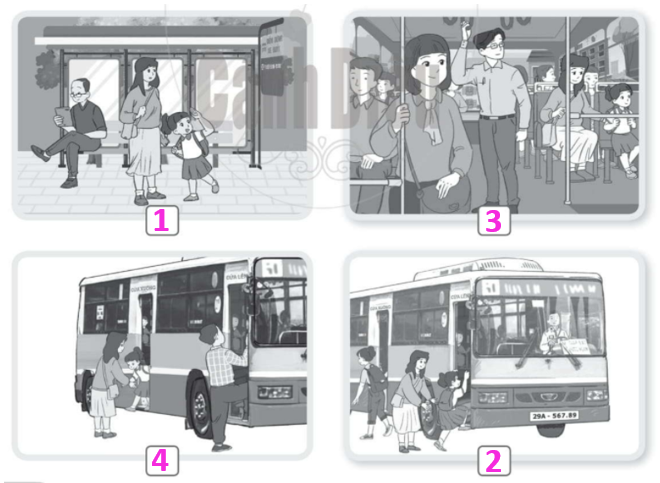 Giải Vở bài tập Tự nhiên và xã hội lớp 2 Bài 9: An toàn khi đi trên phương tiện giao thông trang 28, 29, 30 – Cánh diều (ảnh 1)