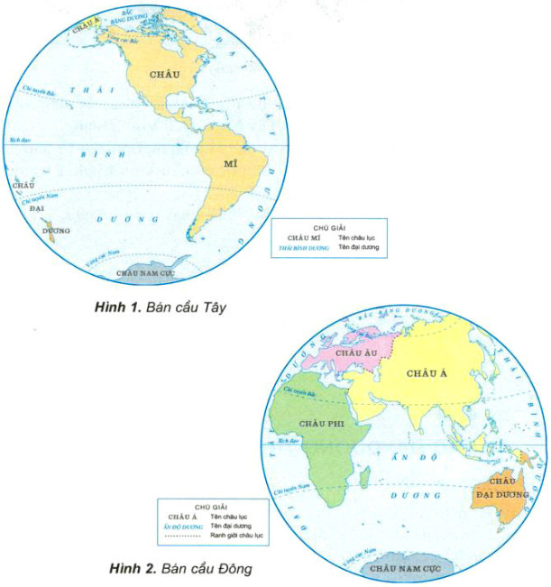 Vở bài tập Địa lí lớp 5 Bài 28: Các đại dương trên thế giới (ảnh 1)