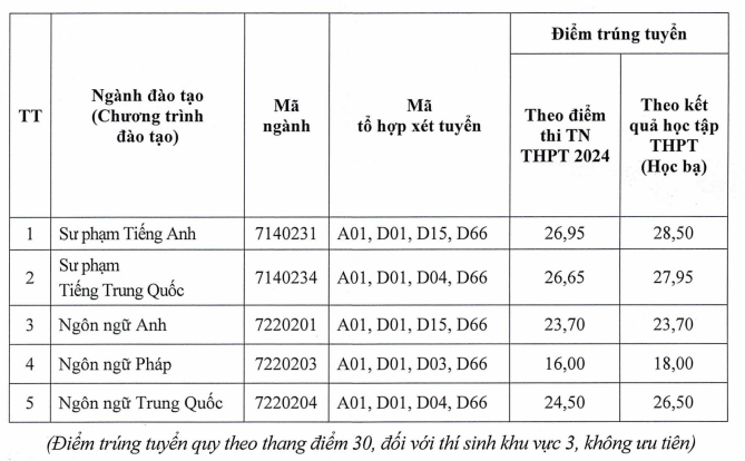 Trường Ngoại ngữ - Đại học Thái Nguyên (DTF) (ảnh 1)