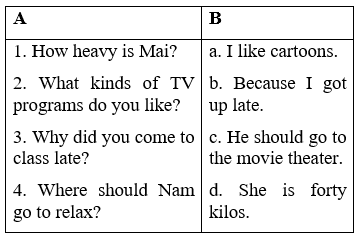 Bộ đề thi Tiếng Anh lớp 7 Học kì 2 không có đáp án (10 đề) (ảnh 1)