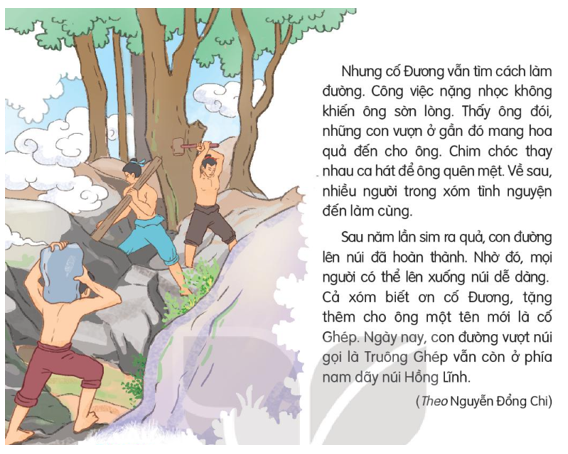Tiếng Việt lớp 3 Tập 1 Bài 25: Những bậc đá chạm mây – Kết nối tri thức (ảnh 1)