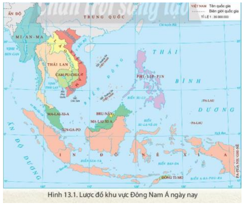 Giải Lịch Sử 10 Bài 13: Cơ sở hình thành văn minh Đông Nam Á cổ - trung đại (ảnh 1)