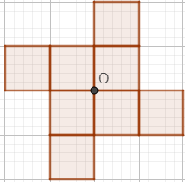 Trắc nghiệm Bài 22: Hình có tâm đối xứng có đáp án - Toán lớp 6 Kết nối tri thức (ảnh 1)