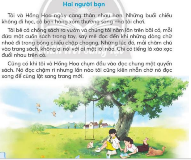 Tiếng Việt lớp 3 Tập 1 Bài 4: Hai người bạn – Chân trời sáng tạo (ảnh 1)