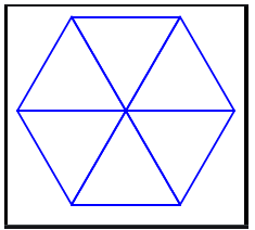 Trắc nghiệm Bài 18: Hình tam giác đều. Hình vuông. Hình lục giác đều có đáp án - Toán lớp 6 Kết nối tri thức (ảnh 1)
