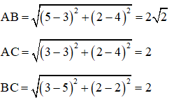 Công thức khoảng cách giữa hai điểm vectơ lớp 10 - Toán lớp 10 (ảnh 1)