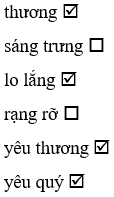 Vở bài tập Tiếng Việt lớp 2 trang 68, 69 Bài 31: Ánh sáng của yêu thương lớp 2 – Kết nối tri thức (ảnh 1)