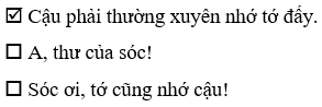 Vở bài tập Tiếng Việt lớp 2 trang 41, 42 , 43 Bài 18: Tớ nhớ cậu lớp 2 – Kết nối tri thức (ảnh 1)