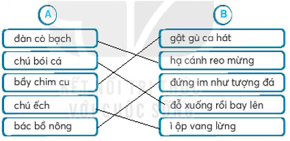 Vở bài tập Tiếng Việt lớp 2 trang 26, 27, 28 Bài 12: Bờ tre đón khách lớp 2 – Kết nối tri thức (ảnh 1)