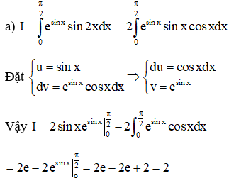 Công thức tính tích phân hàm mũ, logarit đầy đủ, chi tiết nhất - Toán lớp 12 (ảnh 1)