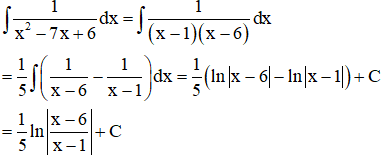 Nguyên hàm của hàm số phân thức hữu tỉ và cách giải – Toán lớp 12 (ảnh 1)