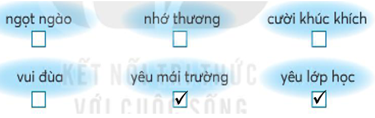 Vở bài tập Tiếng Việt lớp 2 trang 28, 29 Bài 13: Yêu lắm trường ơi lớp 2 – Kết nối tri thức (ảnh 1)