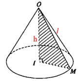 Công thức tính đường sinh của hình nón cụ thể nhất - Toán lớp 12 (ảnh 1)