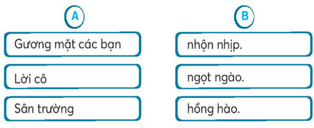 Vở bài tập Tiếng Việt lớp 2 trang 28, 29 Bài 13: Yêu lắm trường ơi lớp 2 – Kết nối tri thức (ảnh 1)