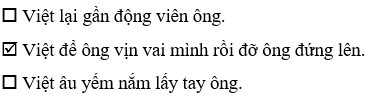 Vở bài tập Tiếng Việt lớp 2 trang 65, 66, 67 Bài 30: Thương ông lớp 2 – Kết nối tri thức (ảnh 1)