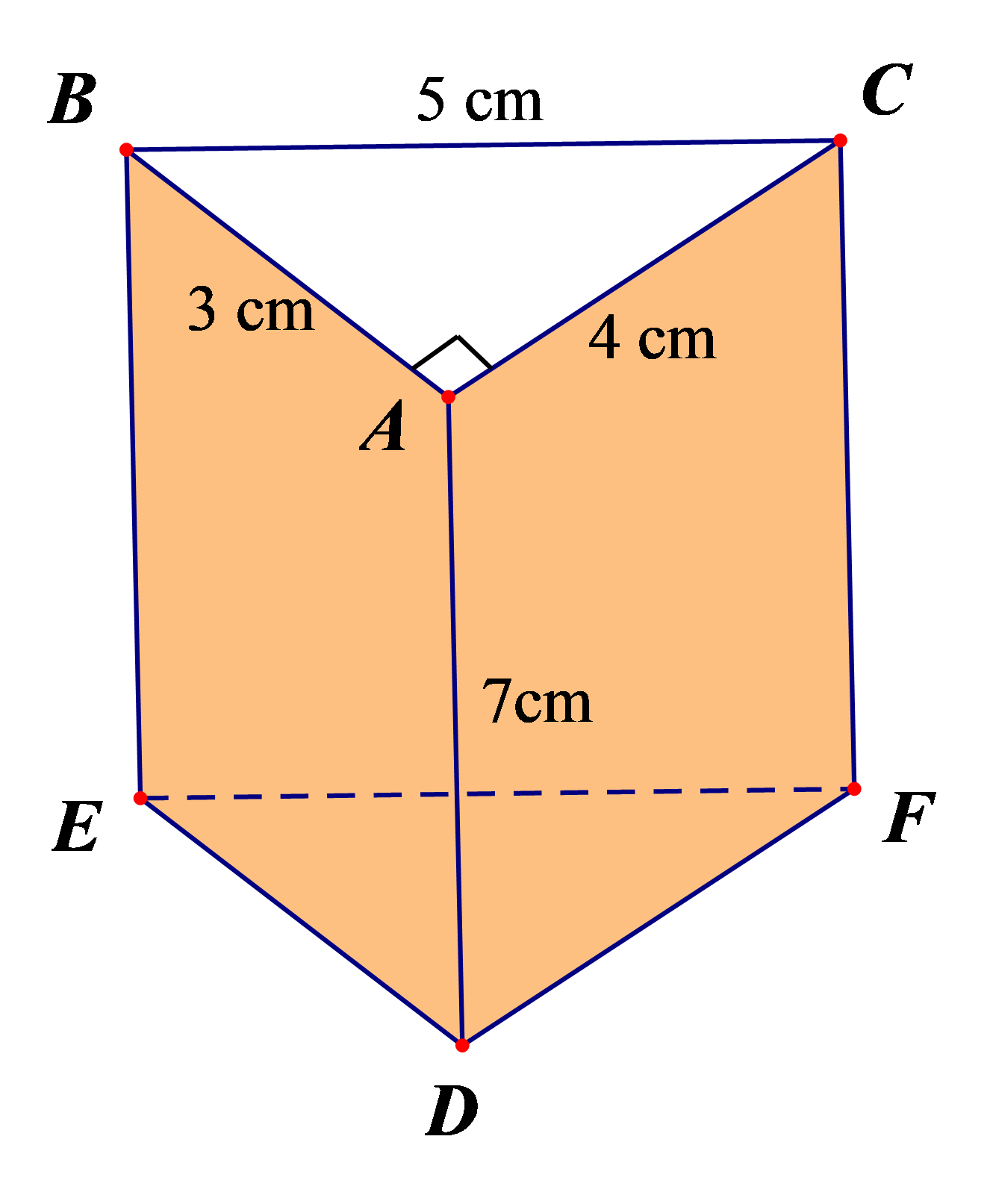 Lý thuyết Diện tích xung xung quanh và thể tích của hình lăng trụ đứng tam giác,  lăng trụ đứng tứ giác (Lý thuyết + Bài tập dượt toán lớp 7) – Chân trời phát minh (ảnh 1)