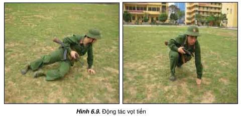Lý thuyết Giáo dục quốc phòng 10 Bài 4: Các tư thế, động tác vận động trong chiến đấu - Cánh diều (ảnh 1)
