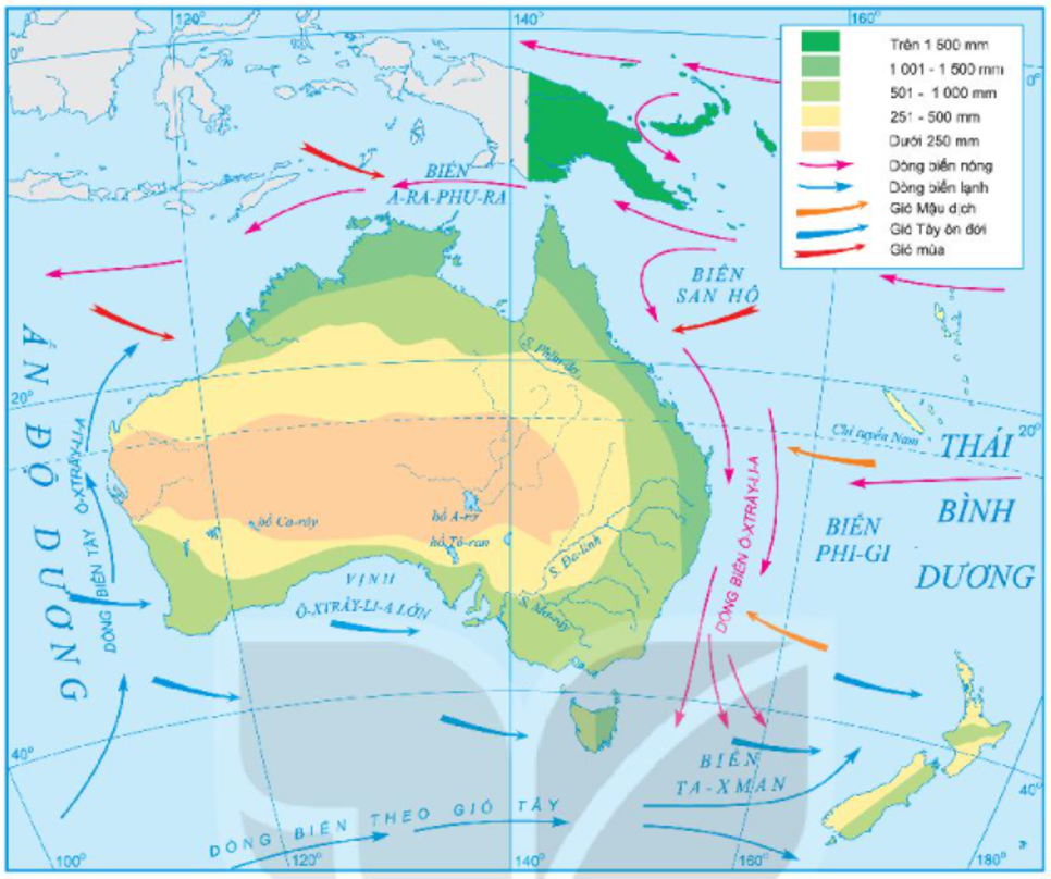 Lý thuyết Địa Lí 7 Bài 18: Châu Đại Dương - Kết nối tri thức (ảnh 1)