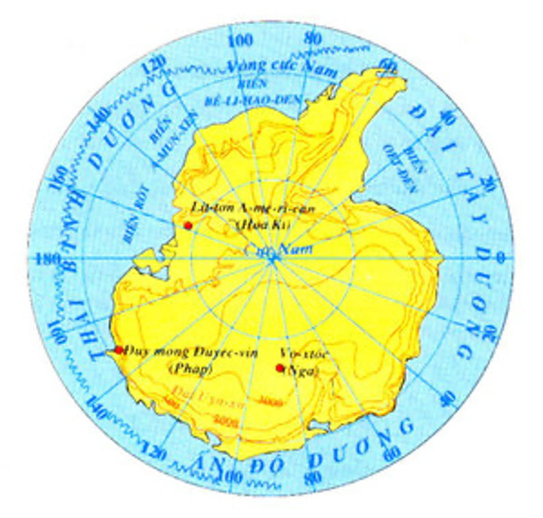 Lý thuyết Địa Lí 7 Bài 19: Châu Nam Cực - Kết nối tri thức (ảnh 1)