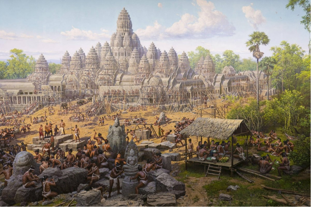Lý thuyết Lịch Sử 7 Bài 8: Vương quốc Cam-pu-chia - Kết nối tri thức (ảnh 1)