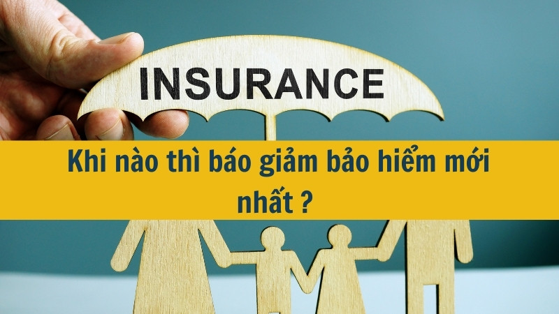 Khi n&agrave;o th&igrave; b&aacute;o giảm bảo hiểm mới nhất 2025?