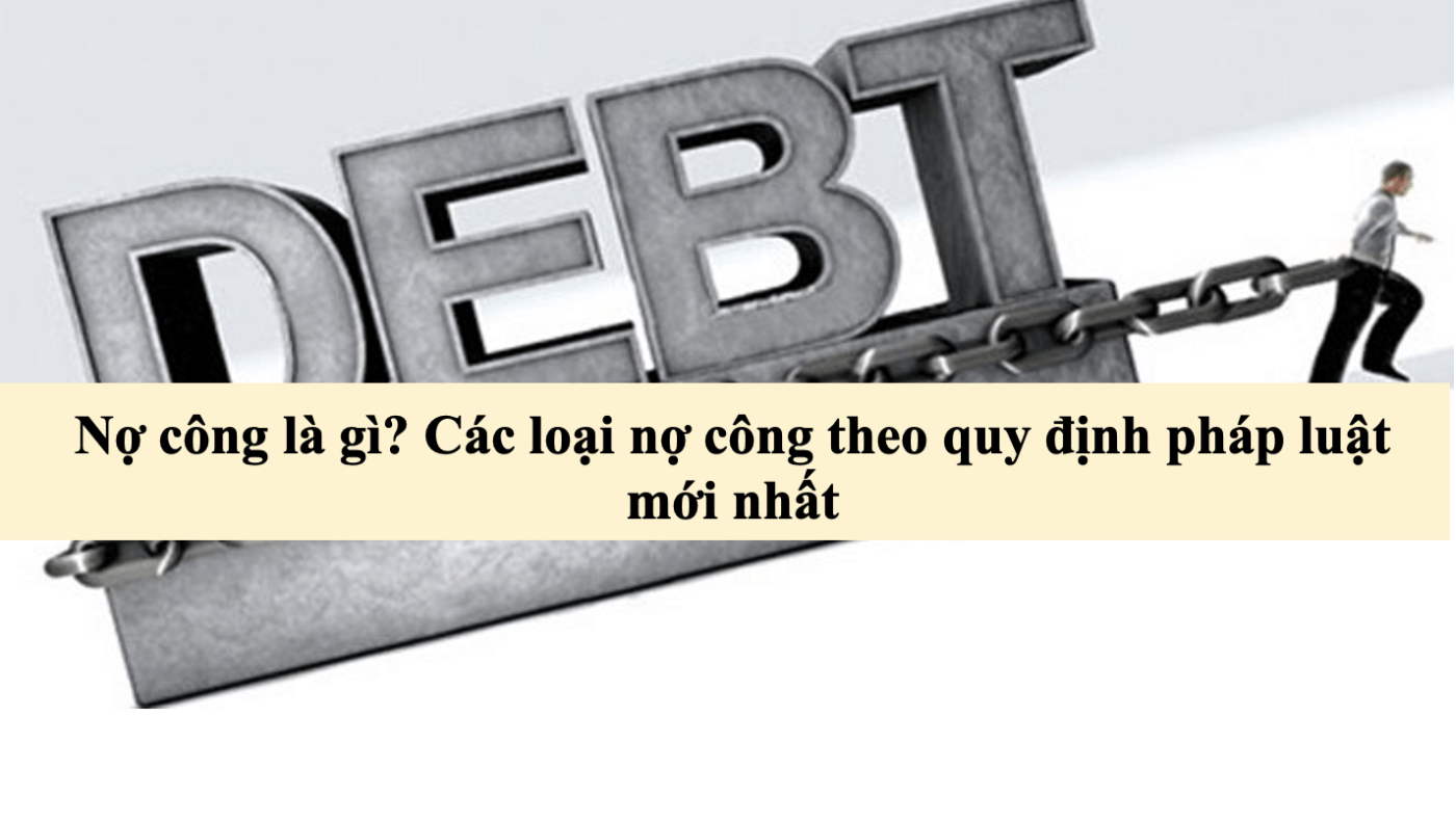 Nợ công là gì? Các loại nợ công theo quy định pháp luật mới nhất 