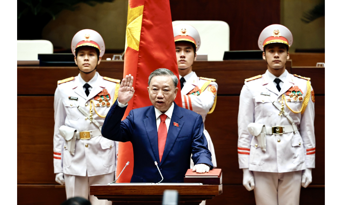 Tân Chủ tịch nước Tô Lâm tuyên thệ, phát biểu nhậm chức