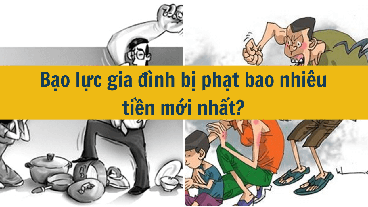 Bạo lực gia đình bị phạt bao nhiêu tiền mới nhất 2025?