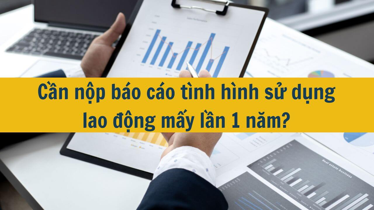 Cần nộp b&aacute;o c&aacute;o t&igrave;nh h&igrave;nh sử dụng lao động mấy lần 1 năm?