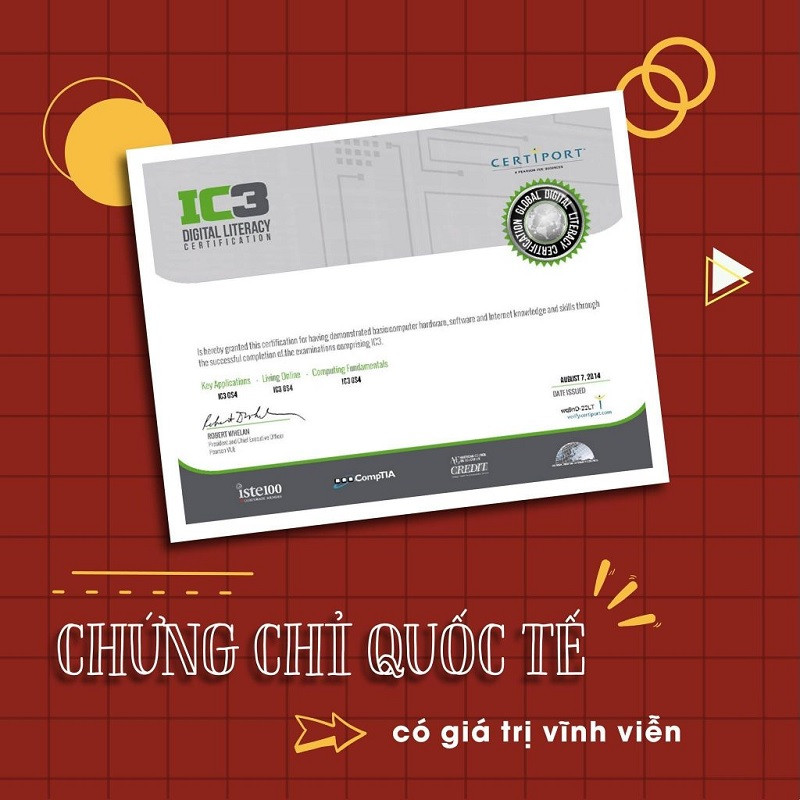Chứng chỉ tin học IC3 l&agrave; g&igrave;? Gi&aacute; trị ph&aacute;p l&yacute; chứng chỉ IC3 quy định ra sao?