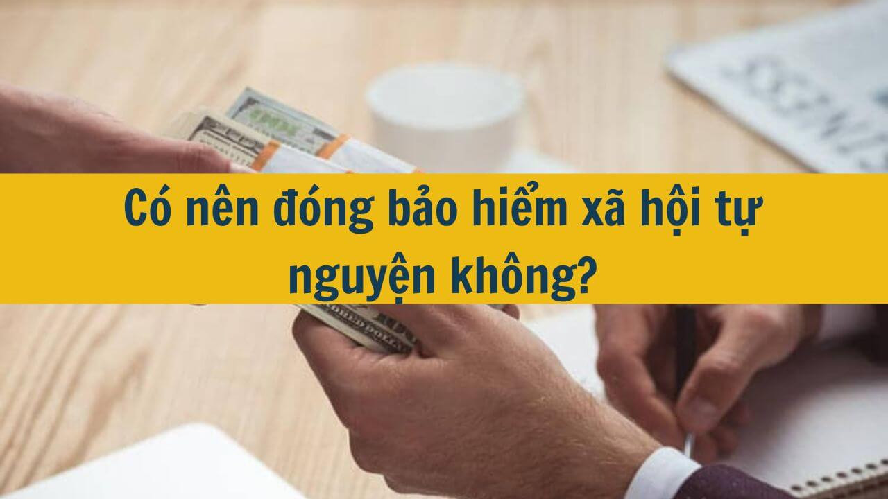 C&oacute; n&ecirc;n đ&oacute;ng bảo hiểm x&atilde; hội tự nguyện kh&ocirc;ng?