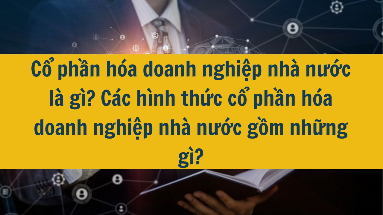 Cổ phần h&oacute;a doanh nghiệp nh&agrave; nước l&agrave; g&igrave;? C&aacute;c h&igrave;nh thức cổ phần h&oacute;a doanh nghiệp nh&agrave; nước gồm những g&igrave;?