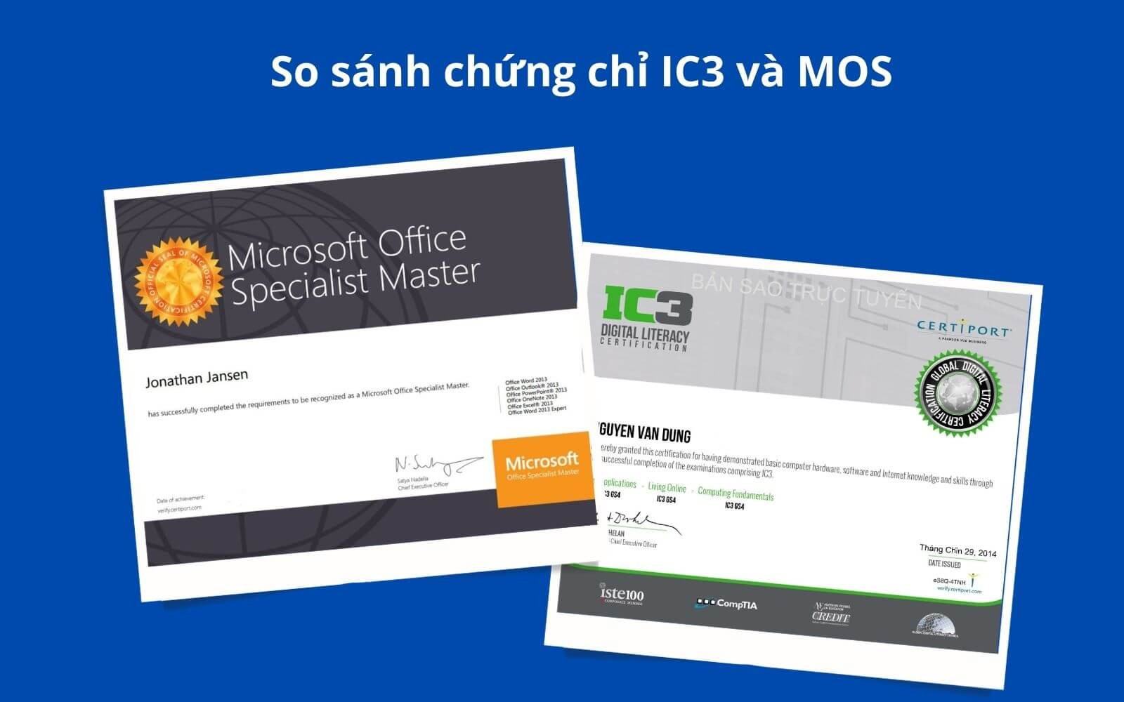 Lợi &iacute;ch của việc c&oacute; chứng chỉ tin học IC3 mới nhất 2025?