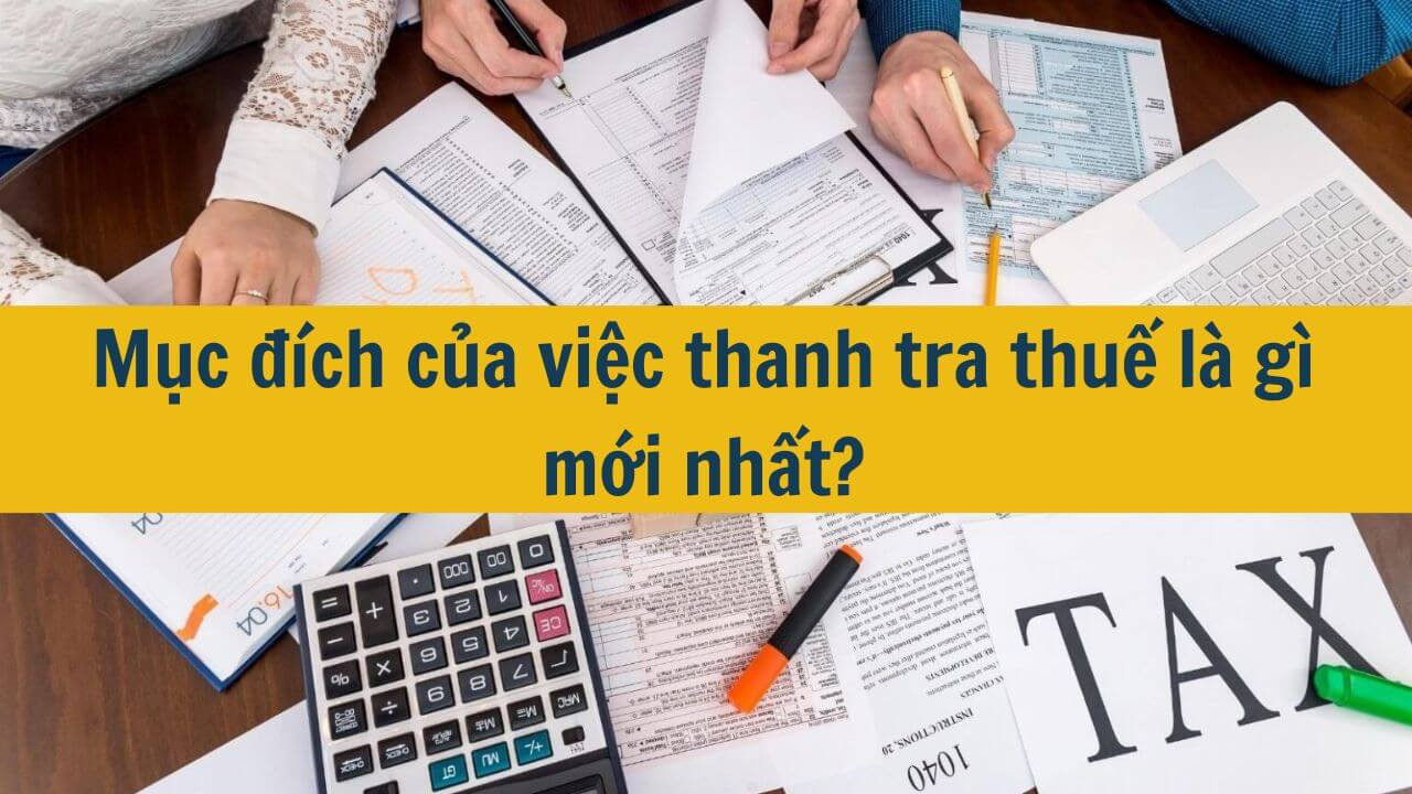 Mục đ&iacute;ch của việc thanh tra thuế l&agrave; g&igrave; mới nhất 2025?