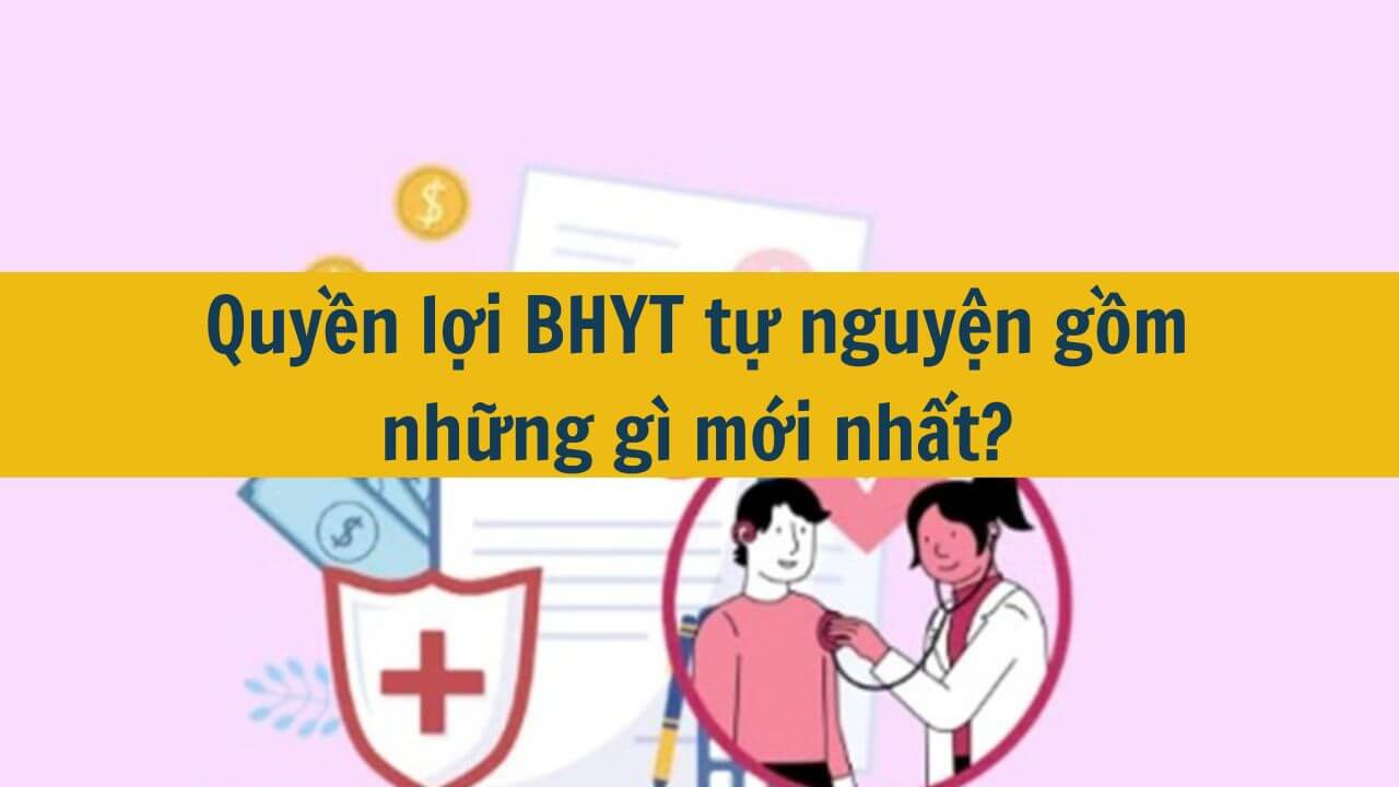 Quyền lợi BHYT tự nguyện gồm những g&igrave; mới nhất 2025?