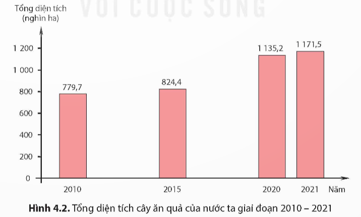 Vùng trồng cây ăn quả lớn nhất của nước ta là (ảnh 1)