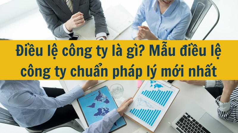 Điều lệ c&ocirc;ng ty l&agrave; g&igrave;? Mẫu điều lệ c&ocirc;ng ty chuẩn ph&aacute;p l&yacute; mới nhất