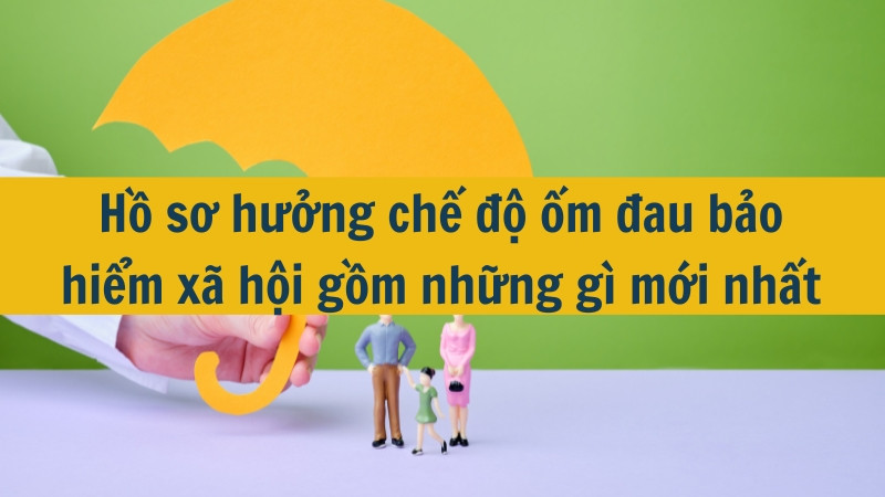 Hồ sơ hưởng chế độ ốm đau bảo hiểm xã hội gồm những gì mới nhất