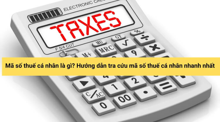 Mã số thuế cá nhân là gì? Hướng dẫn tra cứu mã số thuế cá nhân nhanh nhất