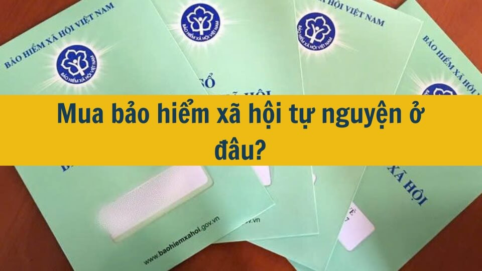 Mua bảo hiểm xã hội tự nguyện ở đâu?