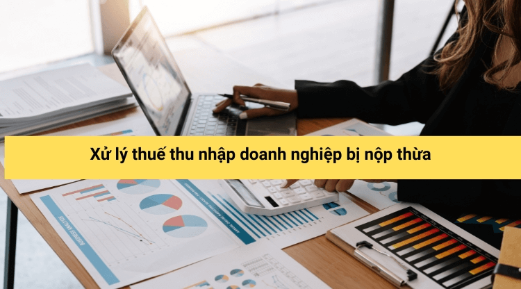 Xử lý thuế thu nhập doanh nghiệp bị nộp thừa