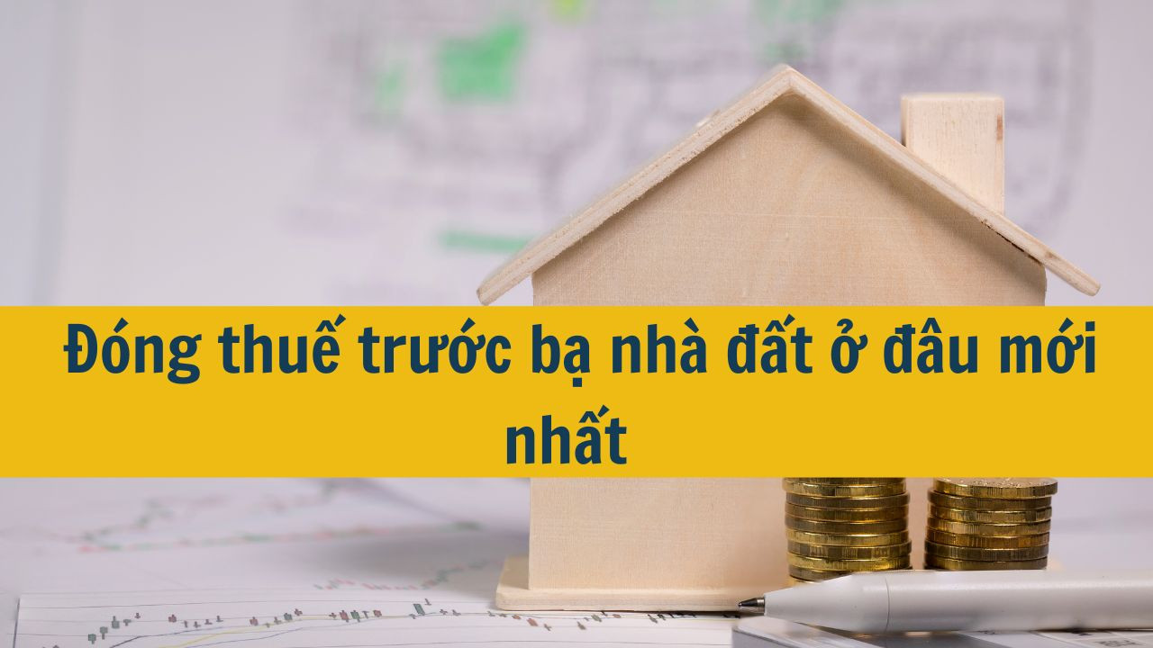 Đ&oacute;ng thuế trước bạ nh&agrave; đất ở đ&acirc;u mới nhất 2025?