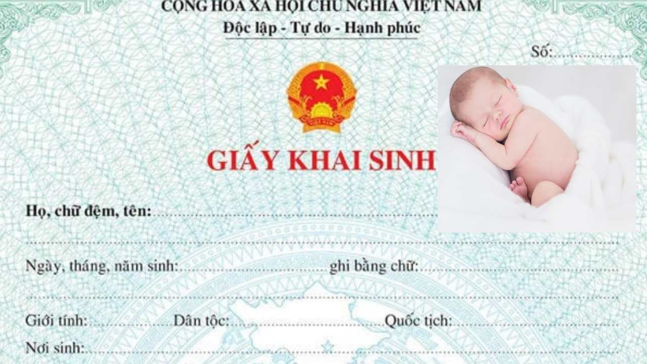 Thủ tục l&agrave;m giấy khai sinh cho con mới nhất 2025